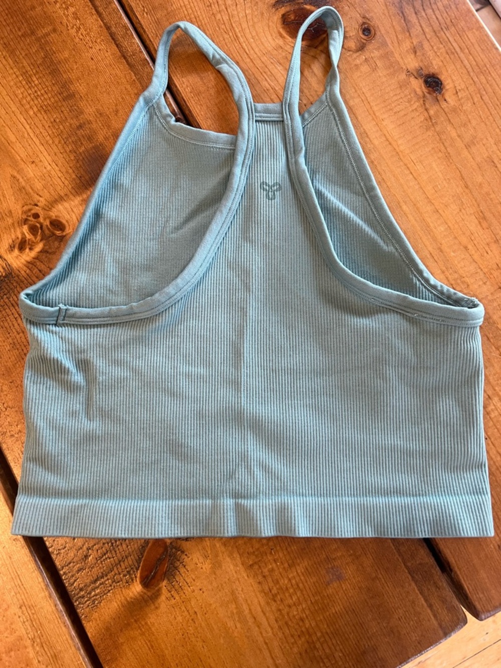 TNA Woman’s Ribbed Leggings & Tank in Sage - Picture 4 of 7